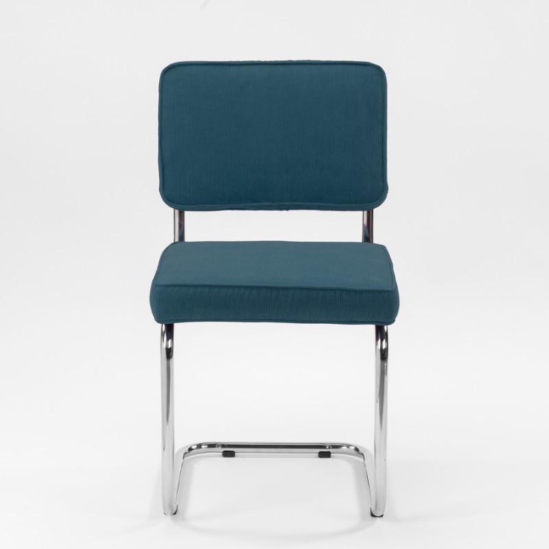Bruut Ridge Rib stoel Petrol