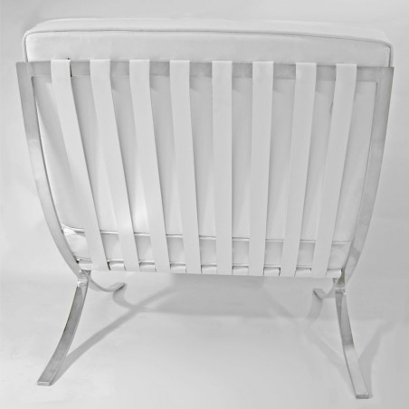 Paviljoen Chair Rundleer Wit