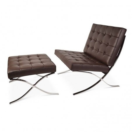 Paviljoen Chair Set Donkerbruin - Premium