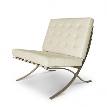 Barcelona Chair - Premium Creme