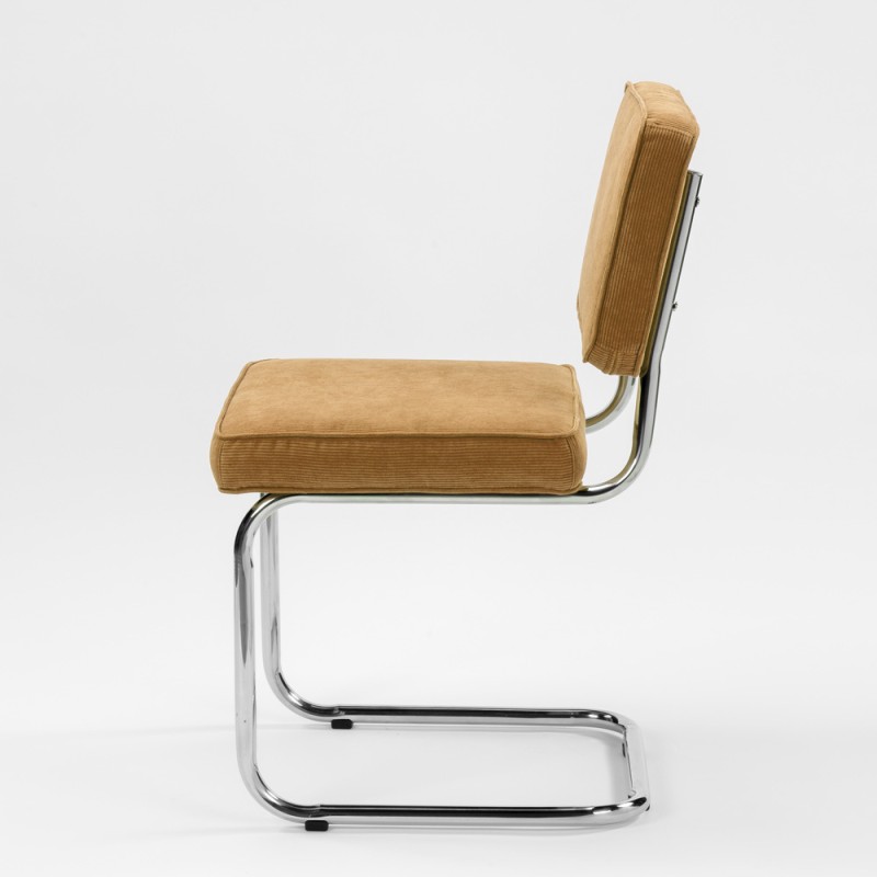 Bruut Ridge Rib stoel Camel